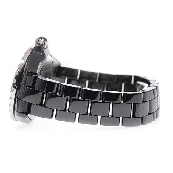 CHANEL J12 H1625 Black ceramic 33mm 12P diamond black Dial Quartz Ladiesh_869402 main image 5